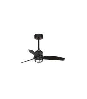 Just Fan S Black/Walnut Fan 3000K
