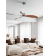 Deco Fan M Black/Walnut Fan-2