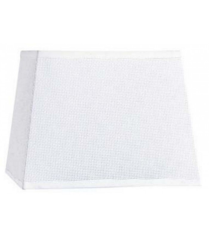 White Square Shade 240, 240x 165mm, Suitable for Table Lamps - 1