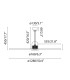 Deco Fan M Black/Walnut Fan-5
