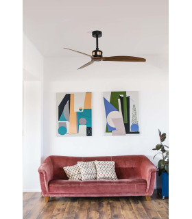 Copper Fan M Black/Walnut Fan-2