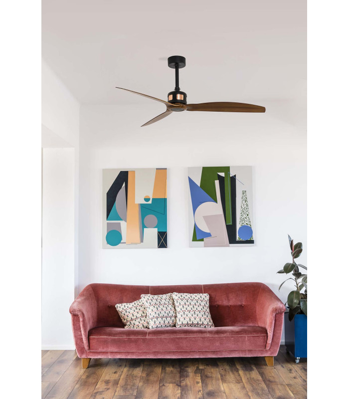 Copper Fan M Black/Walnut Fan-2