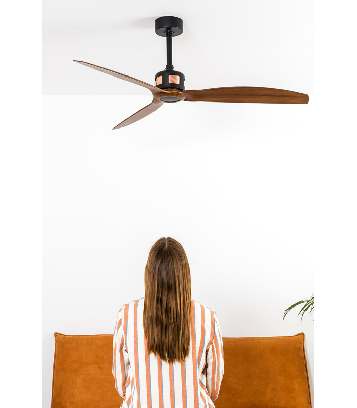 Copper Fan M Black/Walnut Fan-3