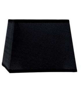 Black Square Shade 240, 240x 165mm, Suitable for Table Lamps - 1