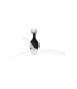 Mini Eterfan M Led Shiny Black/Transparent Fan-1