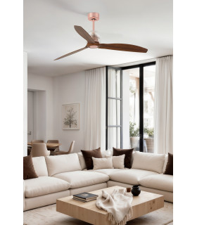 Deco Fan M Copper/Walnut Fan-2