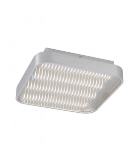 Flush Ceiling Light 29cm Square 18W LED 3000K + 6000K, 1180lm, Aluminium, Acrylic - 1