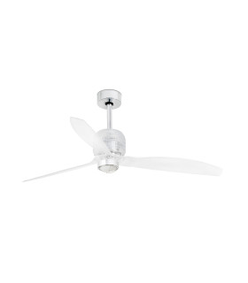 Deco Fan M Led Chrome Fan-1