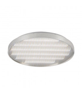 Flush Ceiling Light 58cm Round 50W LED 3000K + 6000K, 3120lm, Aluminium, Acrylic - 1