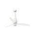Eterfan M Led Matt White/Transparent Fan-1