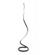 Floor Lamp 22W LED 2800K, 1800lm, Dimmable Frosted Acrylic, Brown Oxide - 1