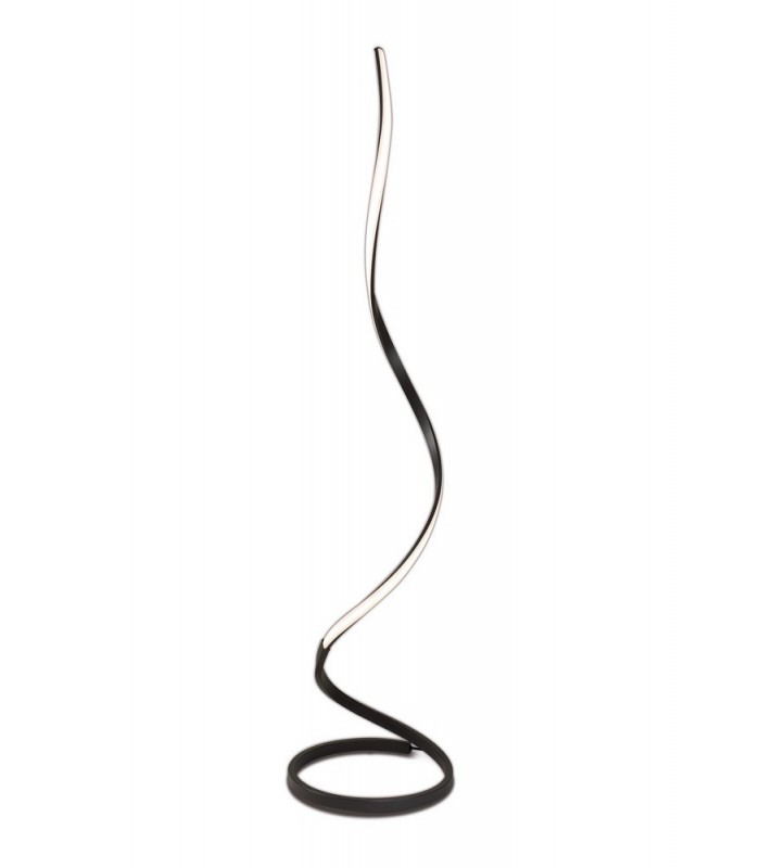 Floor Lamp 22W LED 2800K, 1800lm, Dimmable Frosted Acrylic, Brown Oxide - 1