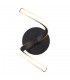 Wall Lamp 10W LED 2800K, 850lm, Frosted Acrylic, Brown Oxide - 1