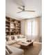 Lantau Xl Matt Nickel/Pine Fan-3