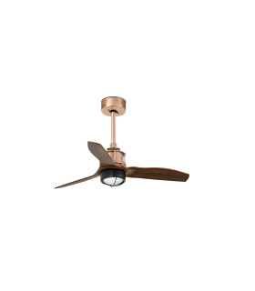 Just Fan S Led Copper/Walnut Fan-1