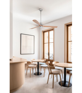 Lantau Xl Led Matt Nickel/Pine Fan Fsc-2