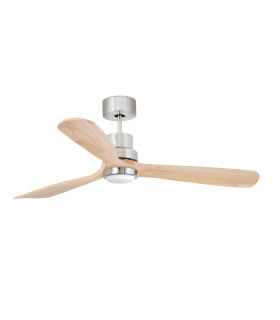 Lantau L Led Matt Nickel/Pine Fan Fsc-1