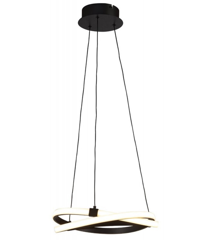 Ceiling Pendant 30W LED 2800K, 2500lm, Brown Oxide, White Acrylic - 1