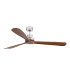Lantau Xl Matt Nickel/Walnut Fan Fsc-1