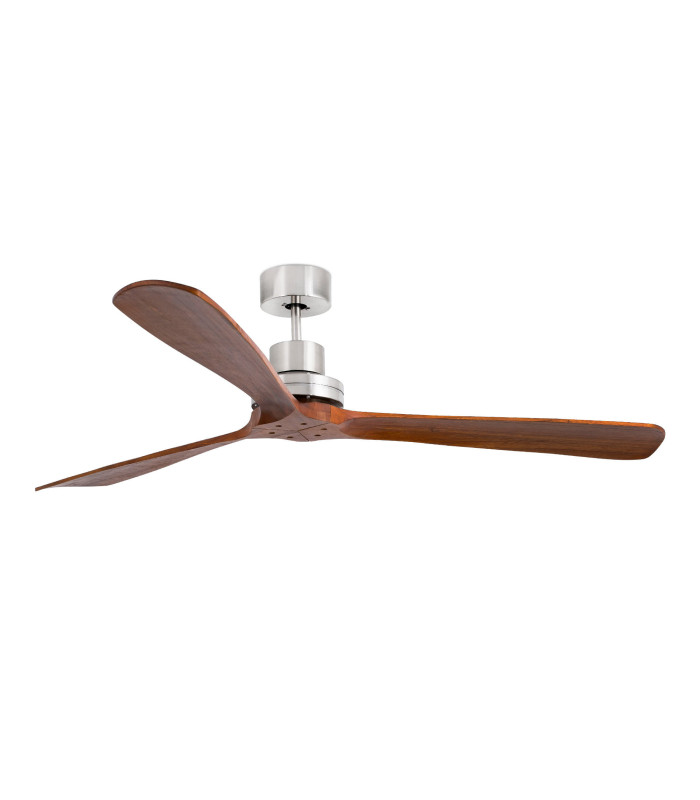 Lantau Xl Matt Nickel/Walnut Fan Fsc-1