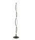 Floor Lamp 21W LED 2800K, 1470lm, Dimmable Brown Oxide, White Acrylic - 1