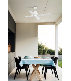 Typhoon M Led White Fan Ip44-2