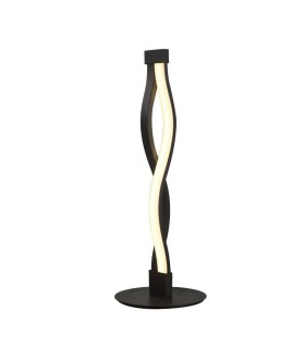 Table Lamp 6W 2800K, 420lm, Brown Oxide, White Acrylic - 1
