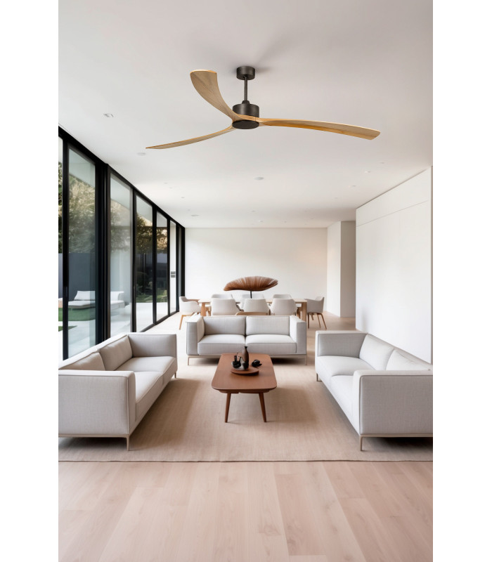 Kauai Xxl Brown/Pine Fan-2