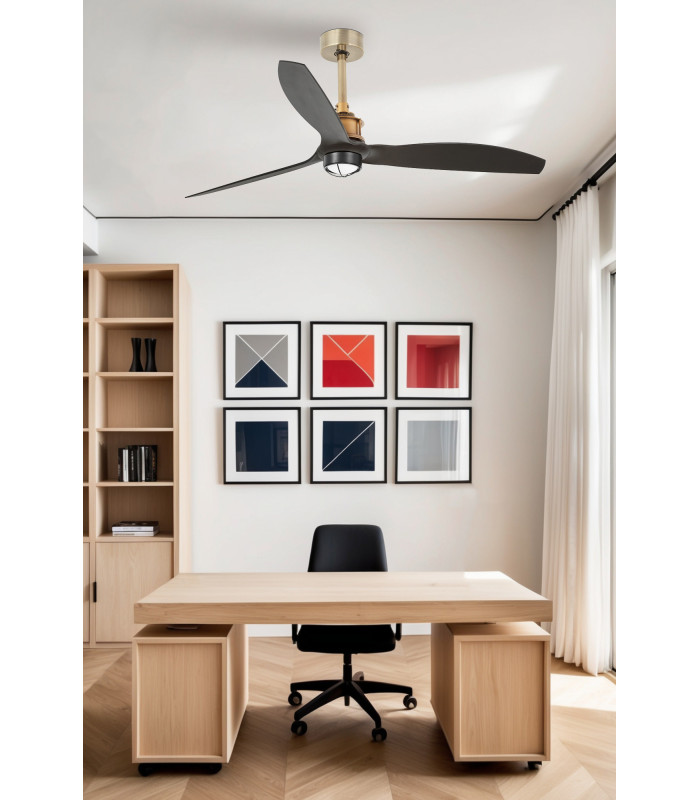 Just Fan M Led Old Gold/Black Fan-2