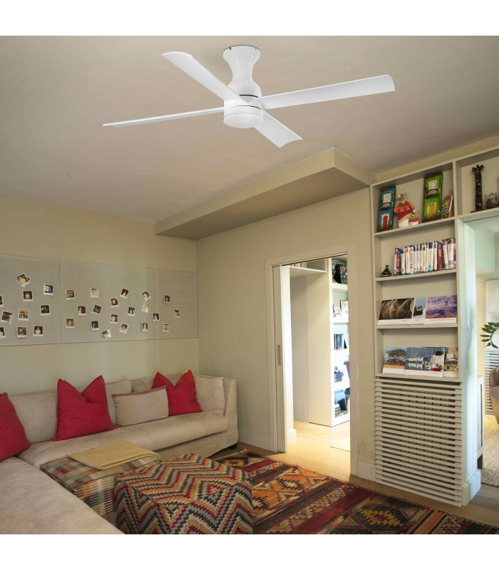 Fraser M Led White Fan-4