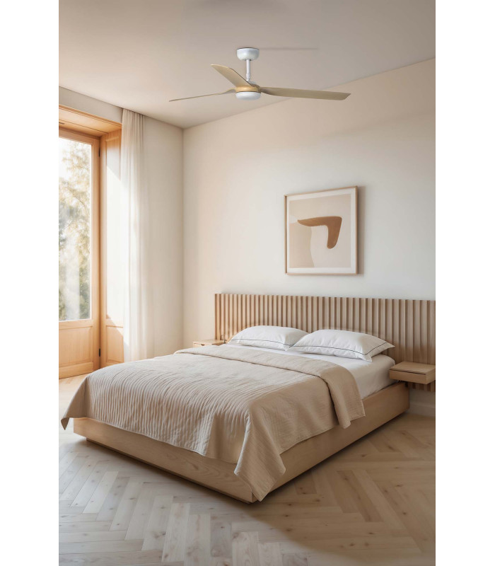 Punt M White/Light Wood Fan-3