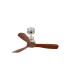 Mini Lantau S Matt Nickel/Walnut Fan Fsc-1