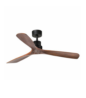 Lantau L Matt Black/Walnut Fan Fsc-1