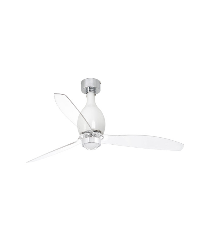 Mini Eterfan M Led Shiny White/Transparent Fan-1
