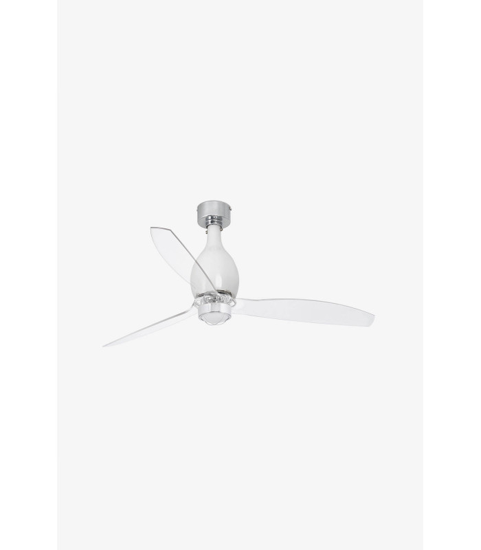 Mini Eterfan M Led Shiny White/Transparent Fan-2