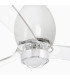 Mini Eterfan M Led Shiny White/Transparent Fan-3