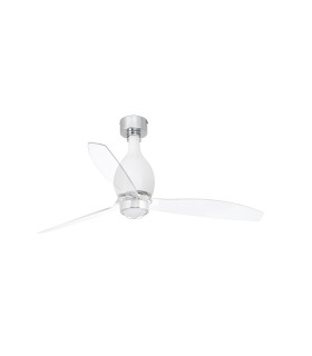 Mini Eterfan M Led Matt White/Transparent Fan-1