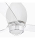 Mini Eterfan M Led Matt White/Transparent Fan-3