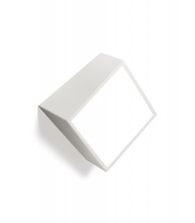 Flush Wall Light Square 2x5W G9 LED (not incl.), Matt White, IP44 - 1