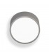 Flush Wall Light Round 2x5W G9 LED (not incl.), Silver, IP44 - 1