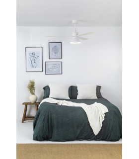 Amelia L White/White Fan Wall Control Cct-2