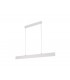 Ceiling Pendant 40W LED 3000K, 2080lm, Matt White, Acrylic - 1