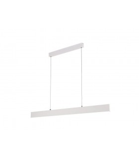 Ceiling Pendant 40W LED 3000K, 2080lm, Matt White, Acrylic - 1