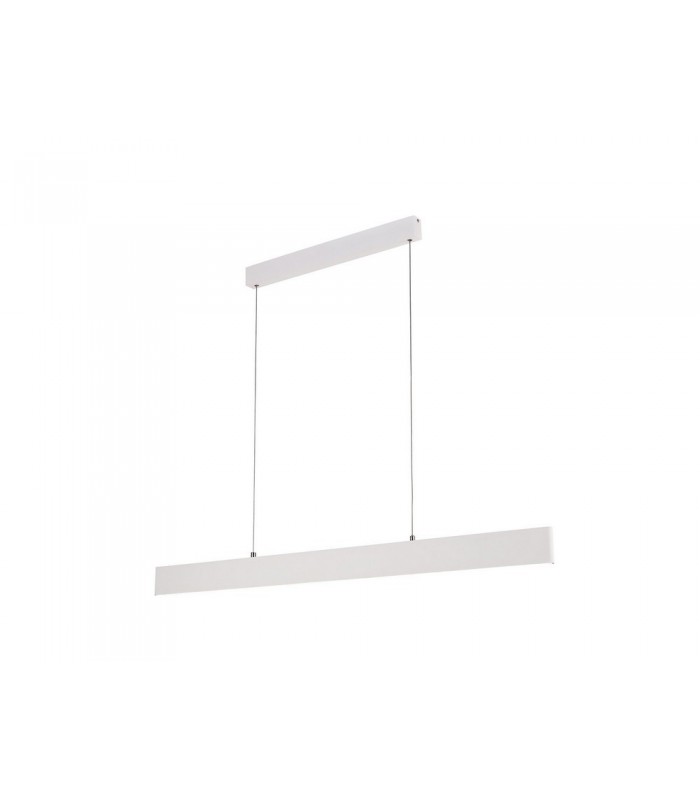 Ceiling Pendant 40W LED 3000K, 2080lm, Matt White, Acrylic - 1