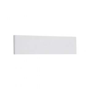 Flush Wall Lamp 12W LED 3000K, 624lm, Matt White, Acrylic - 1