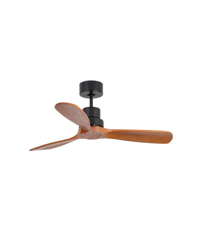 Mini Lantau S Matt Black/Walnut Fan-1