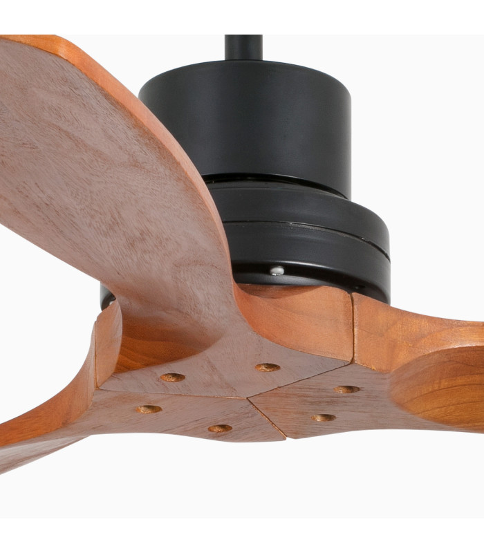 Mini Lantau S Matt Black/Walnut Fan-3