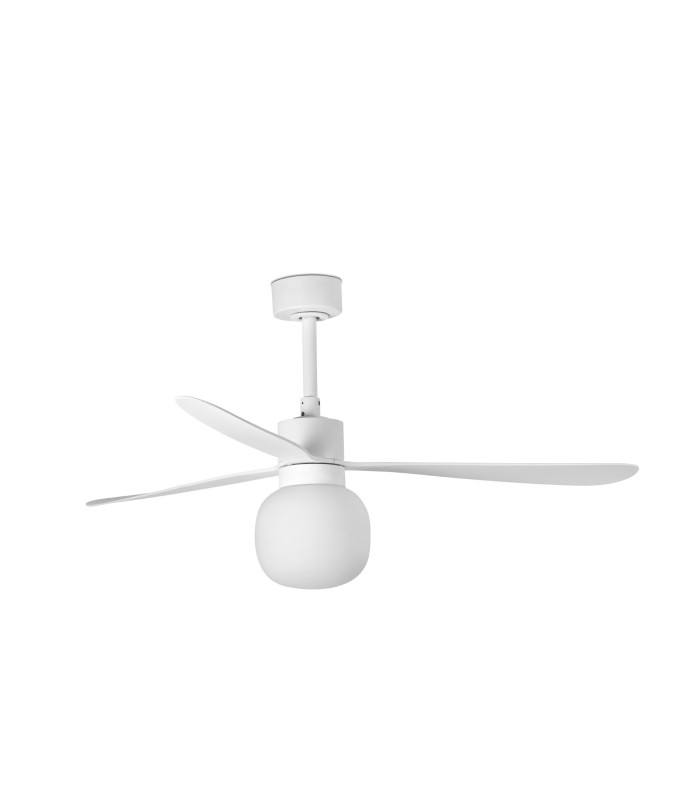 Amelia Ball L White/White Fan Wall Control 2700K-1