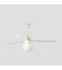 Amelia Ball L White/White Fan Wall Control 2700K-6