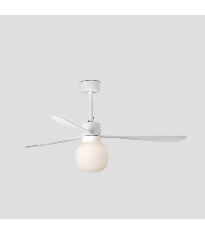 Amelia Ball L White/White Fan Wall Control 2700K-6